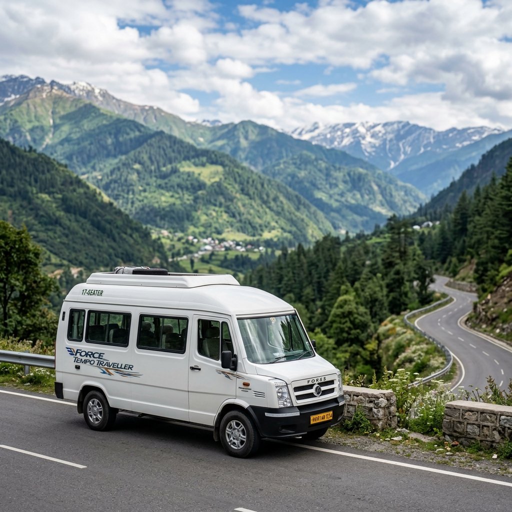 Tempo Traveller cab